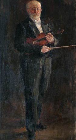 Jan Hřímalý (1844–1915), in a 1911 portrait by Mikhail Fedorovich Shemiakin (1872-1944)