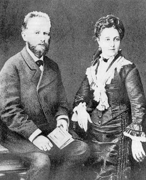 Antonina Miliukova (1848–1917), with Tchaikovsky in 1877