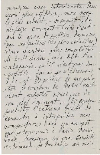 Page 2 of Tchaikovsky' letter